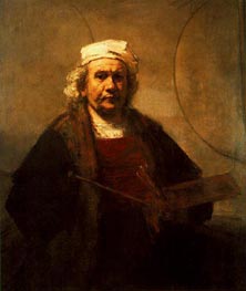 Self Portrait, c.1661 von Rembrandt | Gemälde-Reproduktion