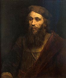 Portrait of a Man, 1661 von Rembrandt | Gemälde-Reproduktion