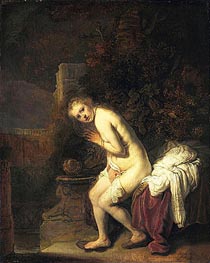 Susanna, 1636 by Rembrandt | Painting Reproduction