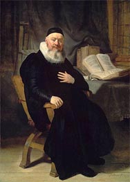Reverend Johannes Elison | Rembrandt | Painting Reproduction
