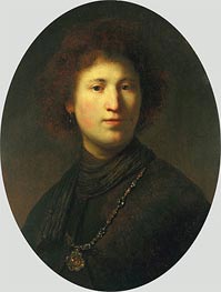 Portrait of a Man, 1632 von Rembrandt | Gemälde-Reproduktion