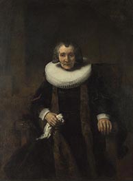 Portrait of Margaretha de Geer, Wife of Jacob Trip  from Portraits of Jacob Trip and his Wife Margaretha de Geer | Rembrandt | Painting Reproduction