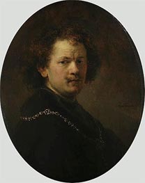Self Portrait, 1633 by Rembrandt | Painting Reproduction