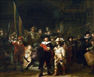 The Night Watch | Rembrandt | Painting Reproduction