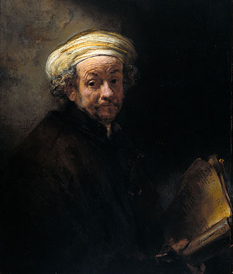 Self Portrait as Apostle Paul, 1661 | Rembrandt | Painting Reproduction