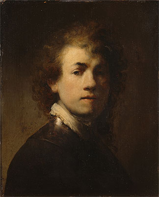 Self Portrait as a Courtly Squire, c.1629 | Rembrandt | Gemälde Reproduktion