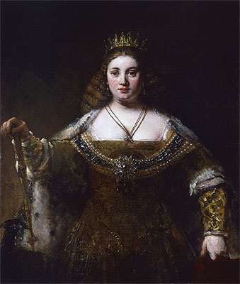 Juno, c.1662/65 by Rembrandt | Painting Reproduction