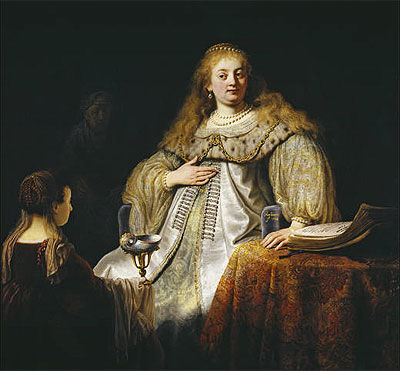 Artemis, 1634 by Rembrandt | Painting Reproduction