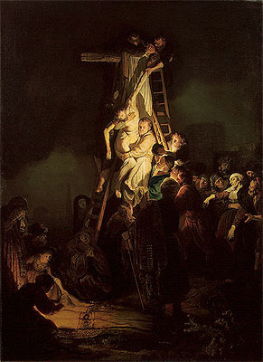 Kreuzabnahme | Rembrandt | Gemälde Reproduktion