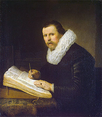 Porträt eines Gelehrten | Rembrandt | Gemälde Reproduktion
