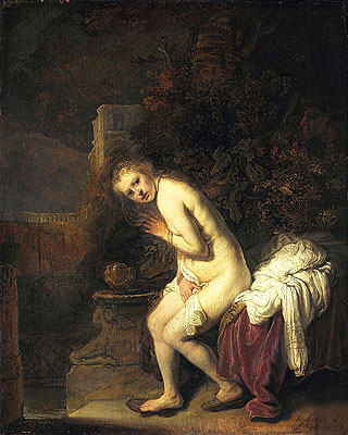 Susanna, 1636 | Rembrandt | Gemälde Reproduktion