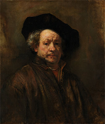 Selbstporträt | Rembrandt | Gemälde Reproduktion