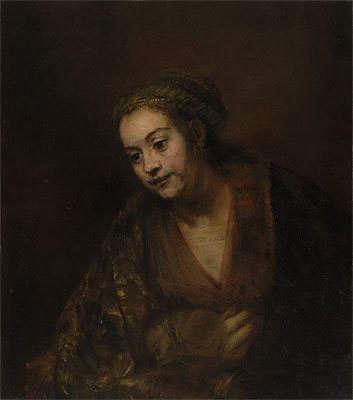 Hendrickje Stoffels | Rembrandt | Gemälde Reproduktion