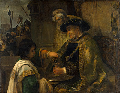 Pilate Washing His Hands | Rembrandt | Painting Reproduction