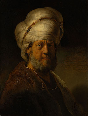 An Oriental, 1635 | Rembrandt | Painting Reproduction