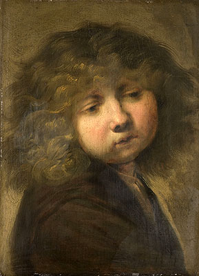 Kopf eines Jungen | Rembrandt | Gemälde Reproduktion