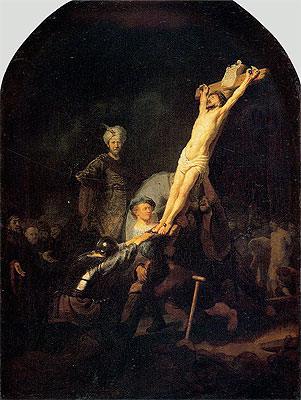 Crucifixion, c.1633 | Rembrandt | Gemälde Reproduktion
