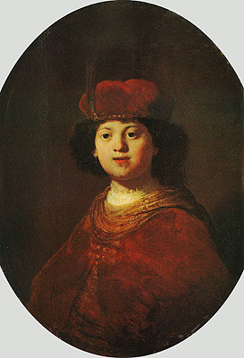 Porträt eines Jungen, c.1633/34 von Rembrandt | Gemälde-Reproduktion