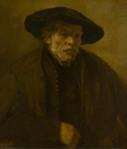 Portrait of Rembrandt's Brother Andrien van Rijn, 1654 | Rembrandt | Painting Reproduction