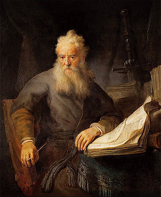 Apostle Paul, c.1633 | Rembrandt | Painting Reproduction