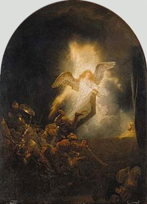 Resurrection of Christ, c.1635 | Rembrandt | Gemälde Reproduktion