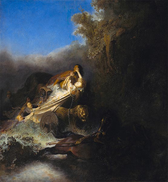 Raub der Proserpina | Rembrandt | Gemälde Reproduktion