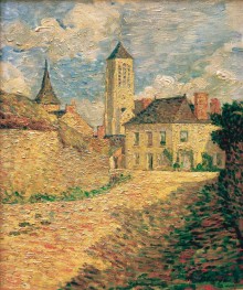 The Village of Champigné, Maine-et-Loire, 1893 by Henri Lebasque | Painting Reproduction