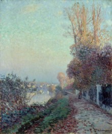 Along the River | Henri Lebasque | Painting Reproduction