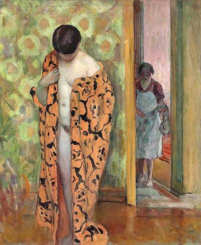 Der japanische Bademantel, c.1926 | Henri Lebasque | Gemälde Reproduktion