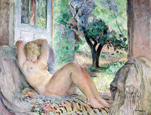 Grand Nude (Marinette), 1934 | Henri Lebasque | Painting Reproduction