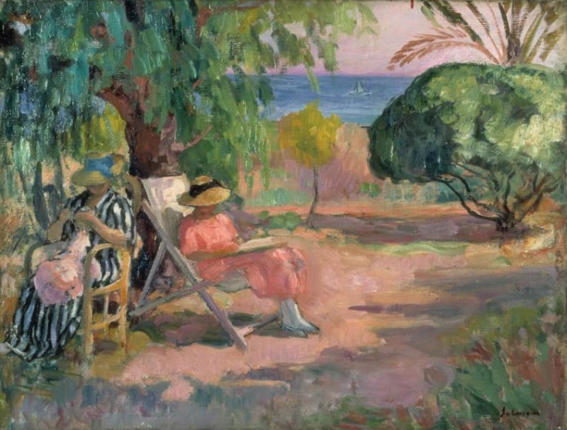 Woman Sewing, n.d. | Henri Lebasque