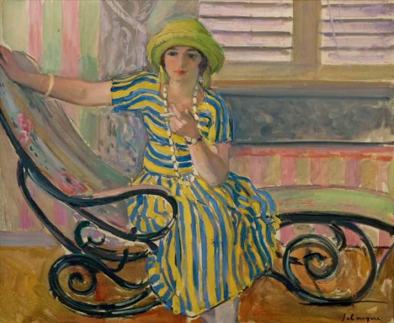 The Cigarette, c. 1921 | Henri Lebasque