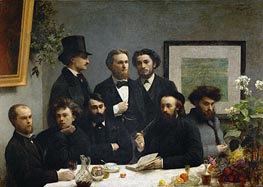 A Corner of the Table, 1872 von Fantin-Latour | Gemälde-Reproduktion