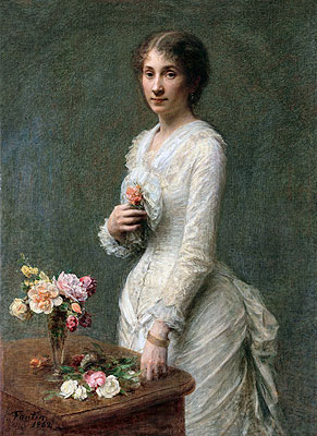 Madeleine Lerolle, 1882 | Fantin-Latour | Painting Reproduction