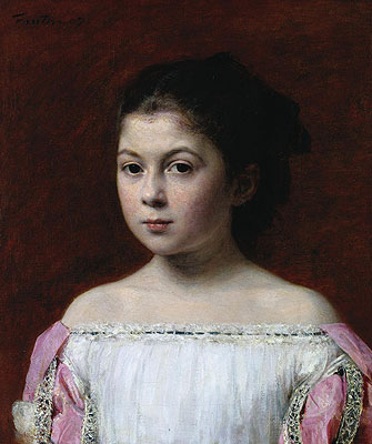 Marie-Yolande de Fitz-James, 1867 | Fantin-Latour | Painting Reproduction