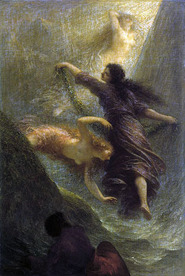 Rheingold (First Scene), 1888 by Fantin-Latour | Painting Reproduction
