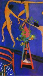 Kapuzinerkresse. Tafel Tanz, 1912 von Matisse | Gemälde-Reproduktion