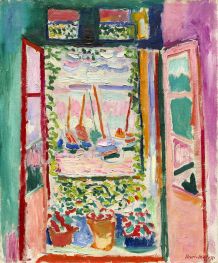 Offenes Fenster, Collioure, 1905 von Matisse | Gemälde-Reproduktion