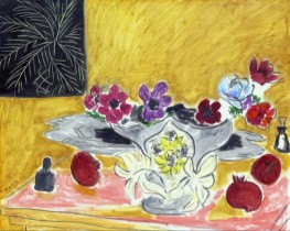 Anemones and Pomegranates, 1946 by Matisse | Painting Reproduction