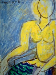 Katia in the Yellow Shirt | Matisse | Painting Reproduction