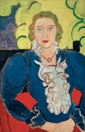Madame L.D. The Blue Blouse | Matisse | Painting Reproduction