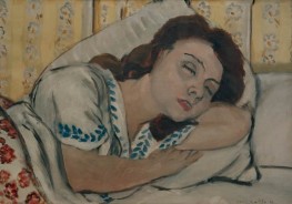 Portrait of Sleeping Marguerite | Matisse | Painting Reproduction