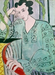 Hungarian Girl in Green Blouse | Matisse | Painting Reproduction