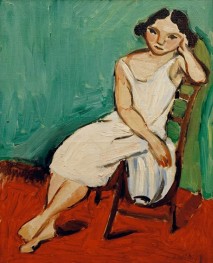 Girl Seated | Matisse | Painting Reproduction