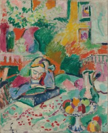 Interior With A Young Girl (Girl Reading) | Matisse | Painting Reproduction