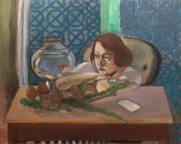Woman Before An Aquarium | Matisse | Painting Reproduction