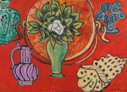 Still Life With Magnolia, 1941 by Matisse | Painting Reproduction