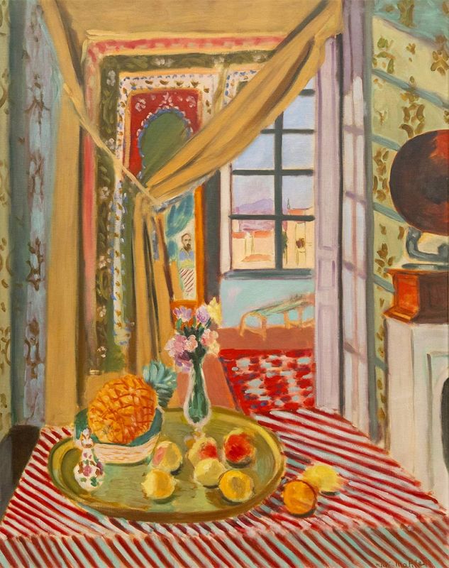 Interior with a Photograph, 1924 by Matisse | Painting Reproduction