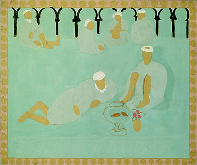 Arabischem Kaffee Haus, 1913 | Matisse | Gemälde Reproduktion