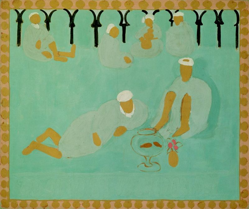 Arabian Coffee House, 1913 by Matisse | Painting Reproduction